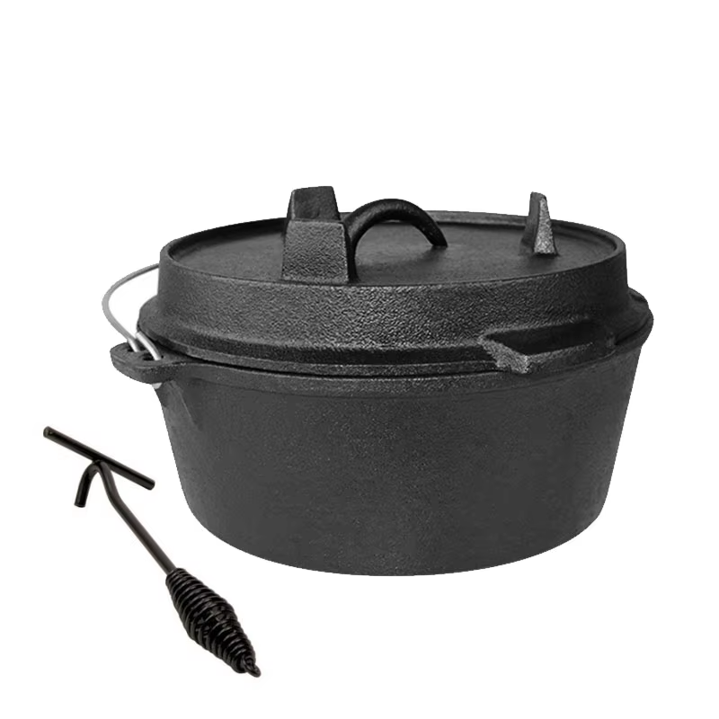 25cm Cast Iron Dutch Oven Camp - Camp Dutch Oven Cast recension och pris