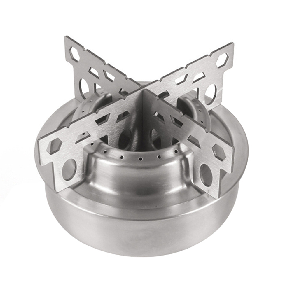 Portable Mini Alcohol Stove Cr - Camping Hiking Cooking recension och pris