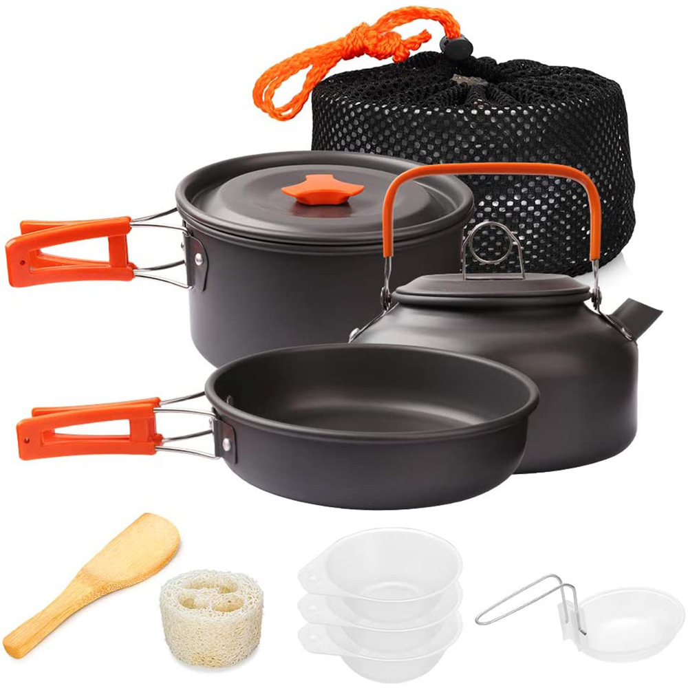 1pcs/1set Camping Cookware Kit - Camping Cooking Organizer recension och pris
