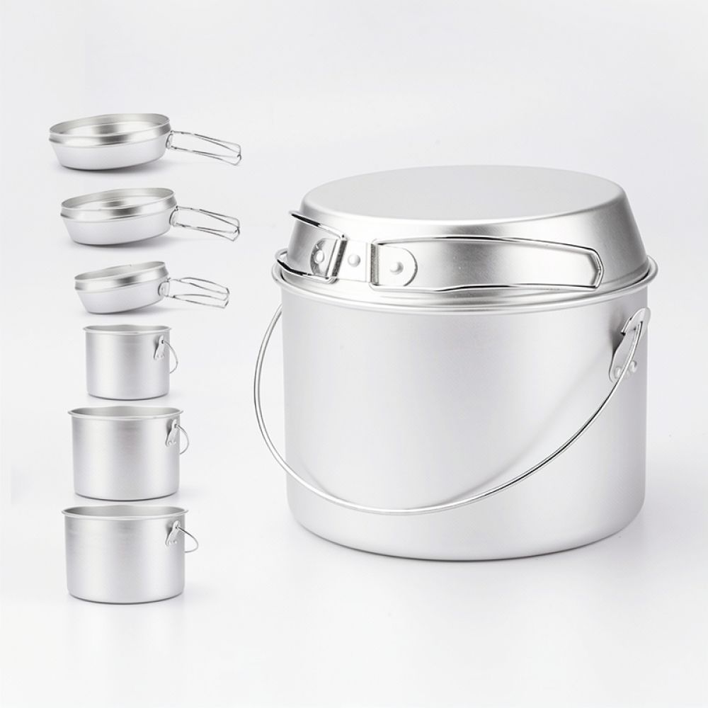 Outdoor Camping Cookware Set F - Camping Cooking Dining Set recension och pris