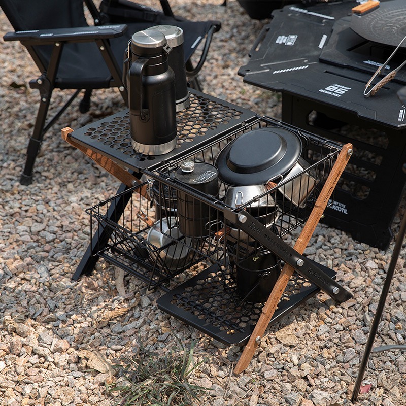 Portable Folding Camping Table - Camping Cooking Table recension och pris